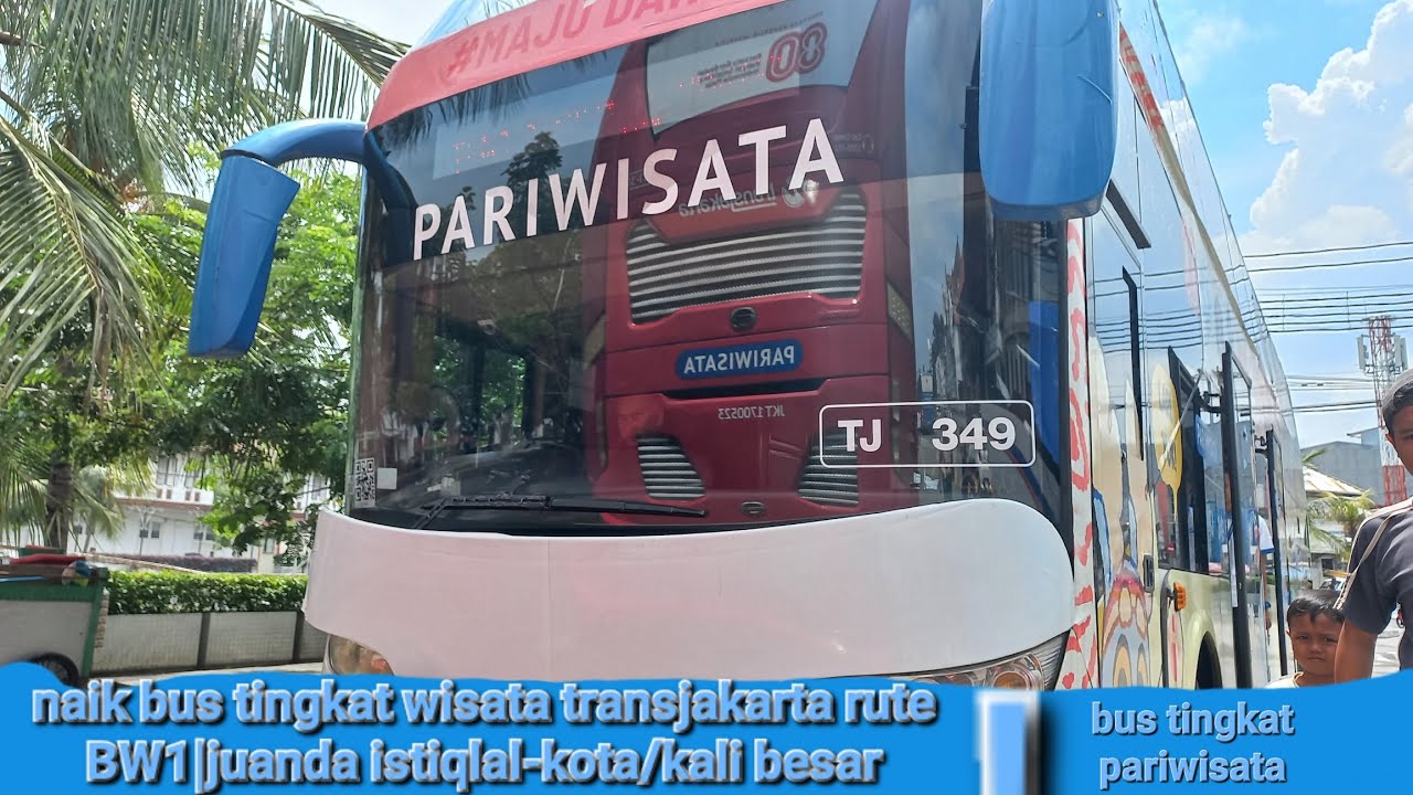 Naik bus tingkat wisata transjakarta BW1|History of jakarta