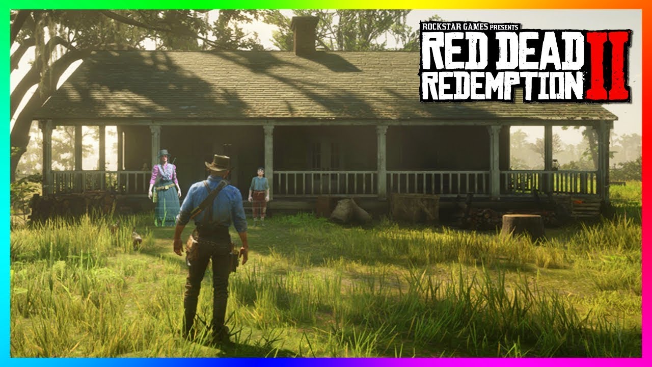 В поисках старого дома Артура в Red Dead Redemption 2 и кто на самом деле убил его жену и сына! (...