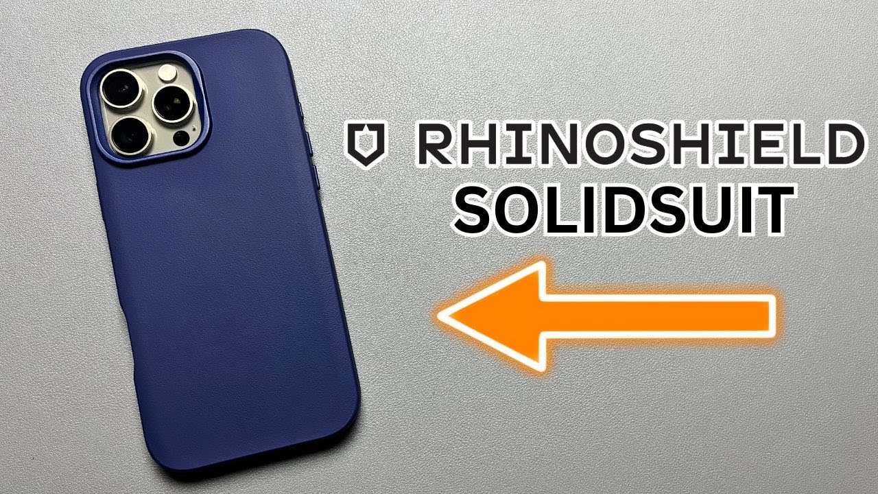 ОДИН ИЗ ЛУЧШИХ ЧЕХЛОВ? - Rhinoshield Solidsuit для iPhone 16 Pro Max