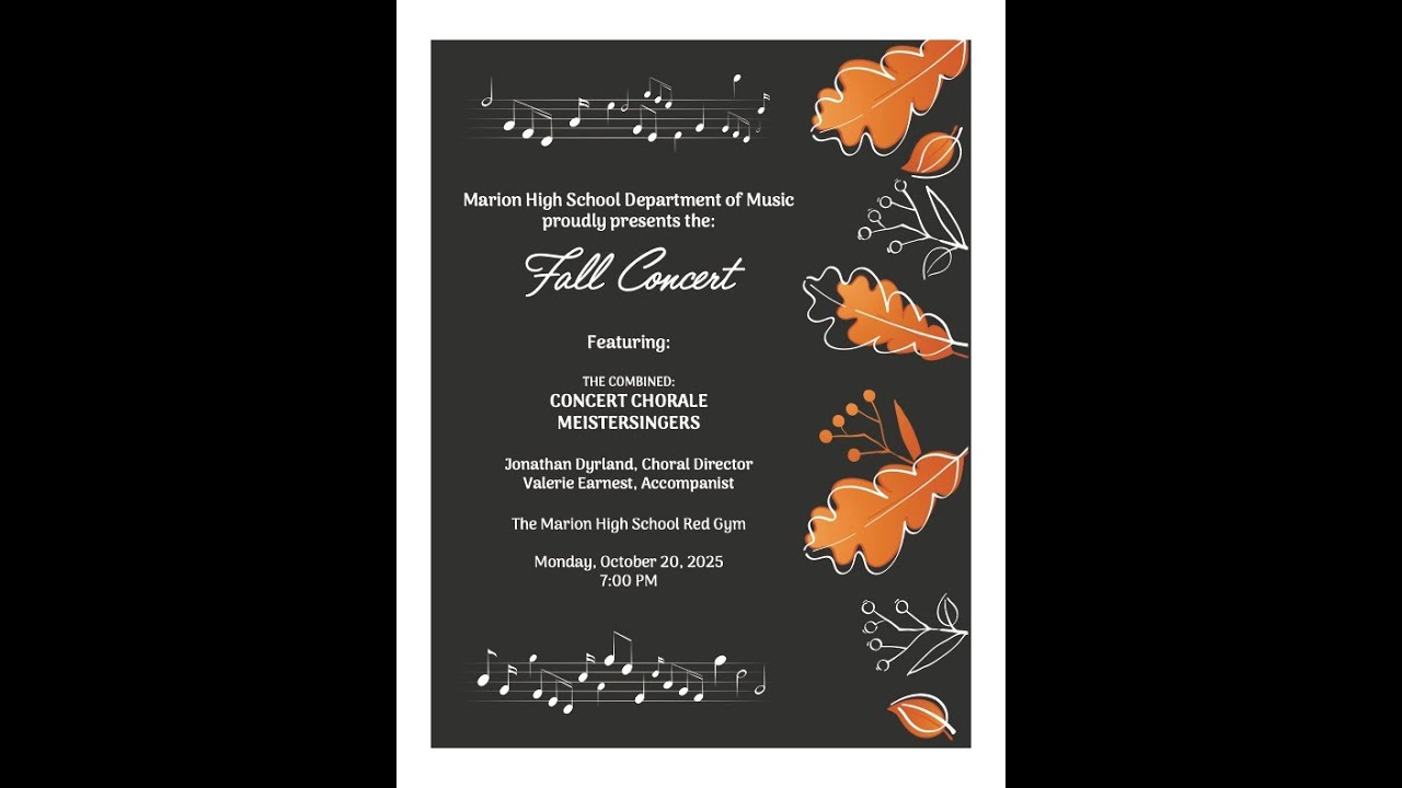 2025 Fall Concert