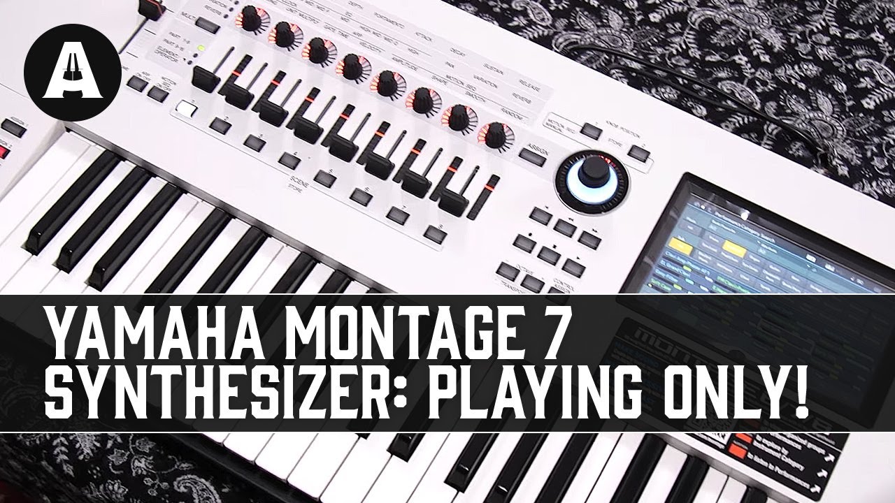 Yamaha Montage 7 Synthesizer - Playing Only! ft. Mike Patrick