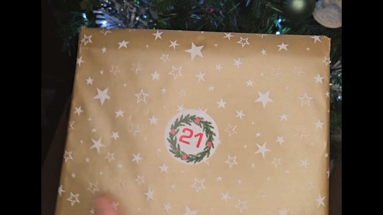 Tabletop Gaming Magazine Advent Calendar 2025 Days 21 Opening Unwrapping