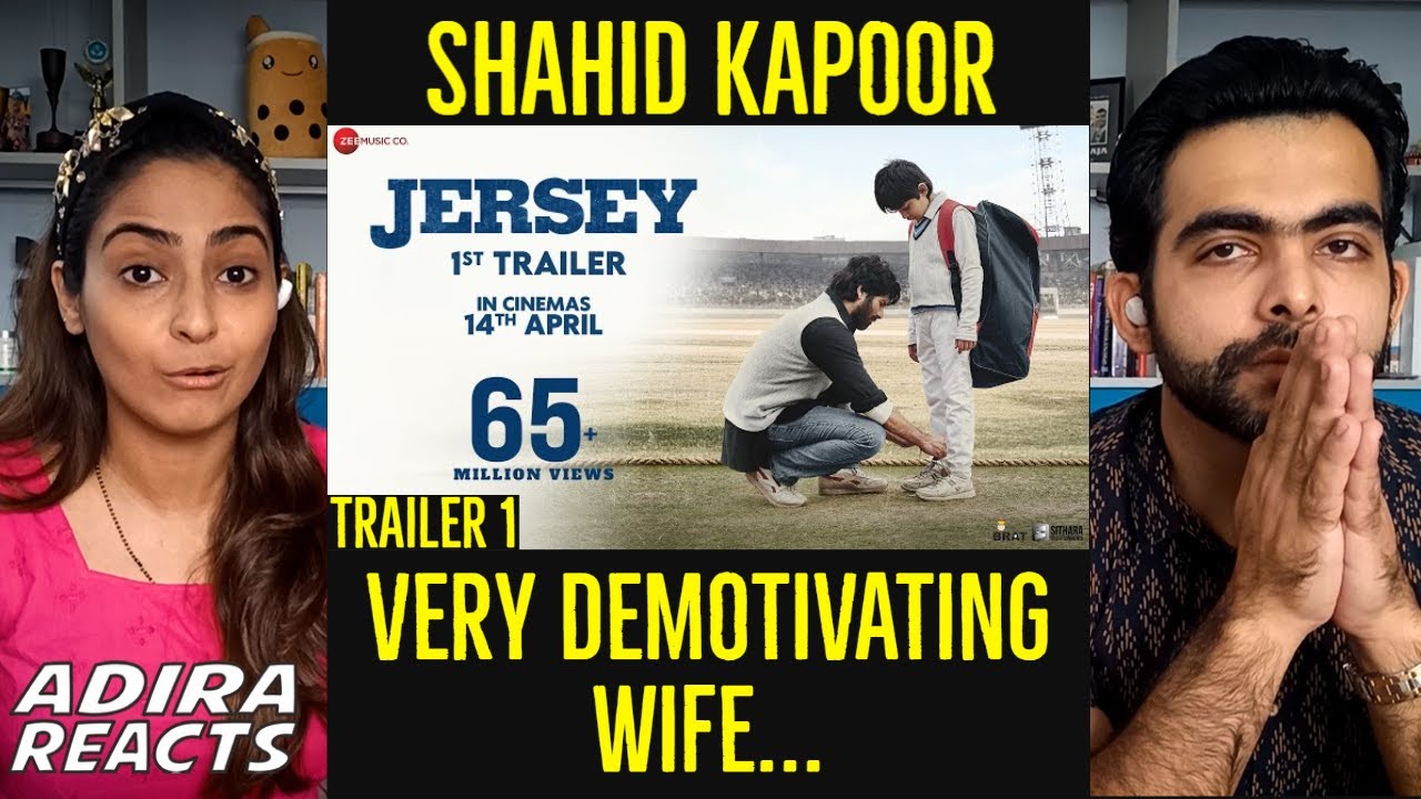 Reaction On Jersey Trailer | Jersey Trailer Reaction Shahid Kapoor | Reaction By Foreigners