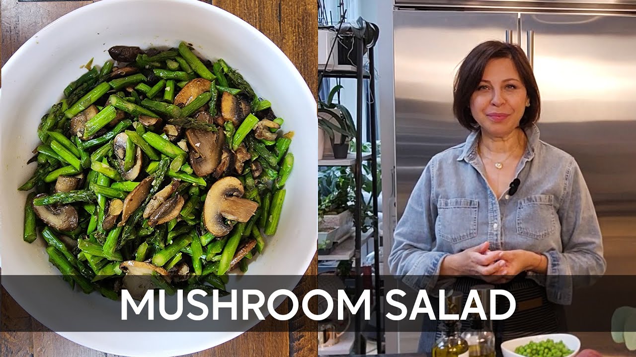 Warm Mushroom & Asparagus Salad Recipe | Gut-Healthy, Low-Carb & Delicious!