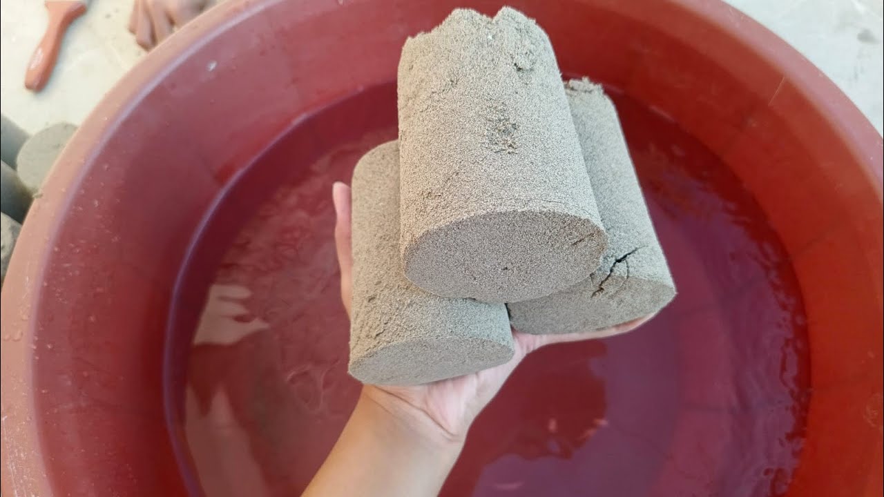 New bombastic pure sand water 🌊 crumbling|Satisfying ASMR|Subscribe my channel ♥️🌸