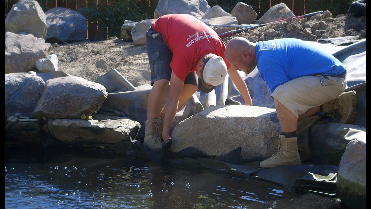 Waterfall Feature Construction - KP 46
