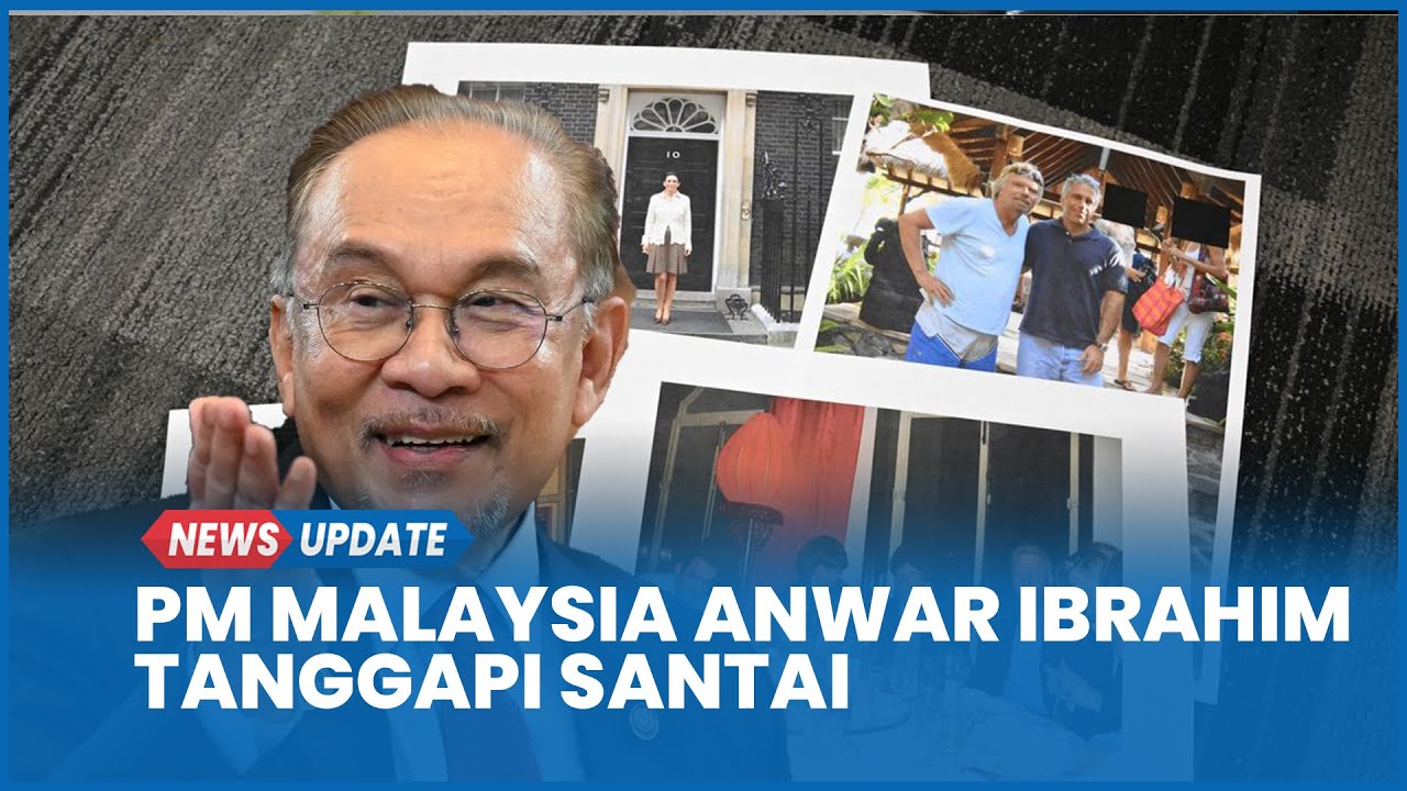 PM Malaysia Anwar Ibrahim Tanggapi Santai Ada di File Epstein