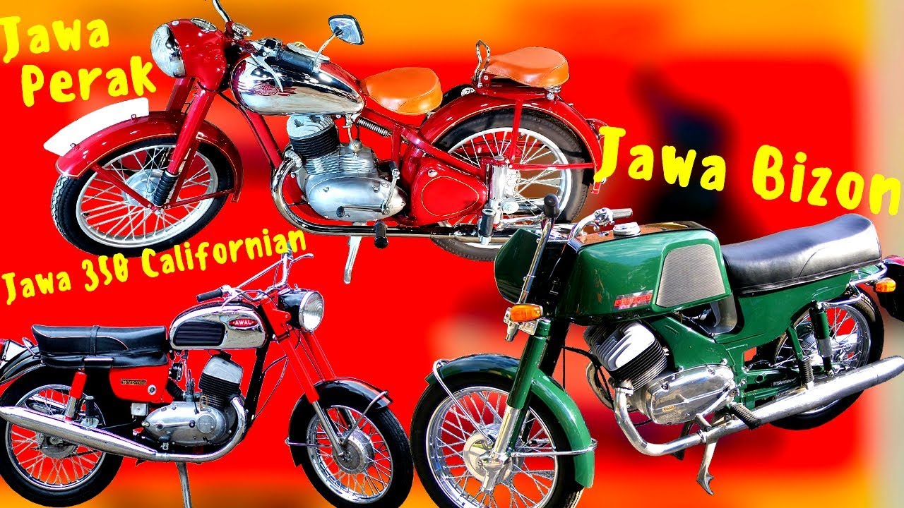 История мотоциклов JAWA.Модели JAWA,о которых вы никогда даже и не слышали