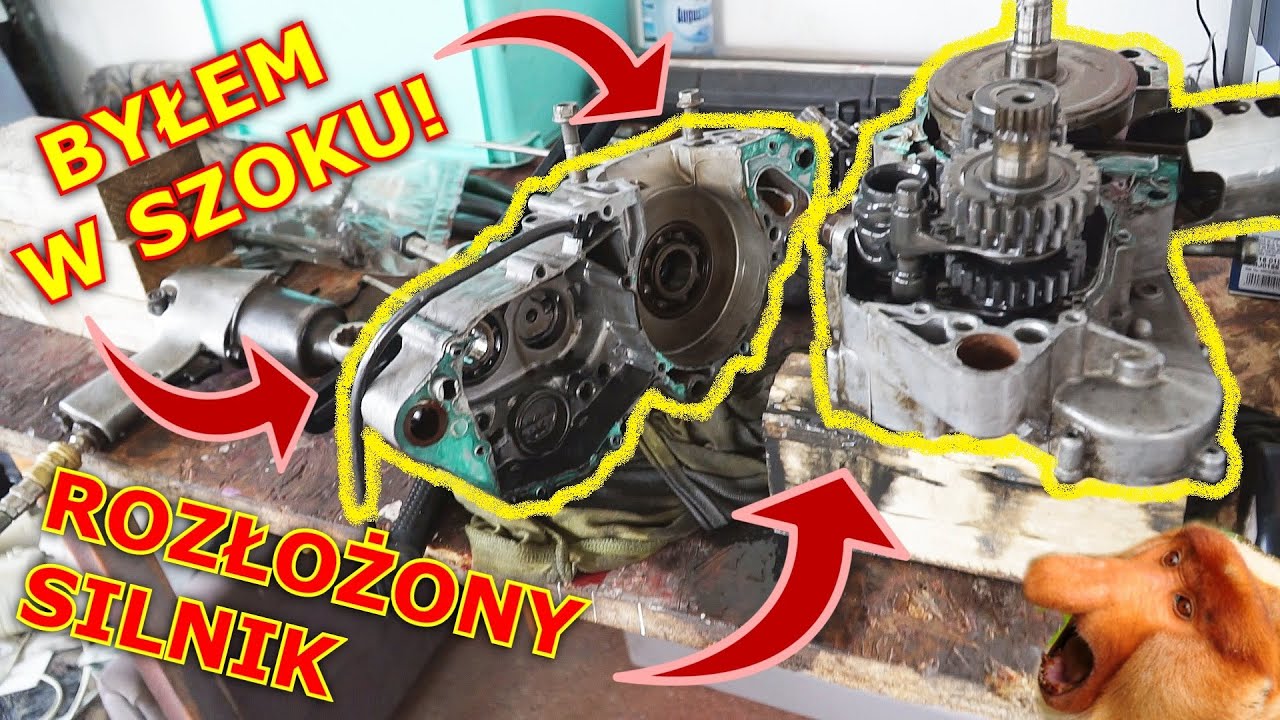 M&Oacute;J PIERWSZY REMONT SILNIKA 😱 nie wszystko wyszło tak jak chciałem 😐