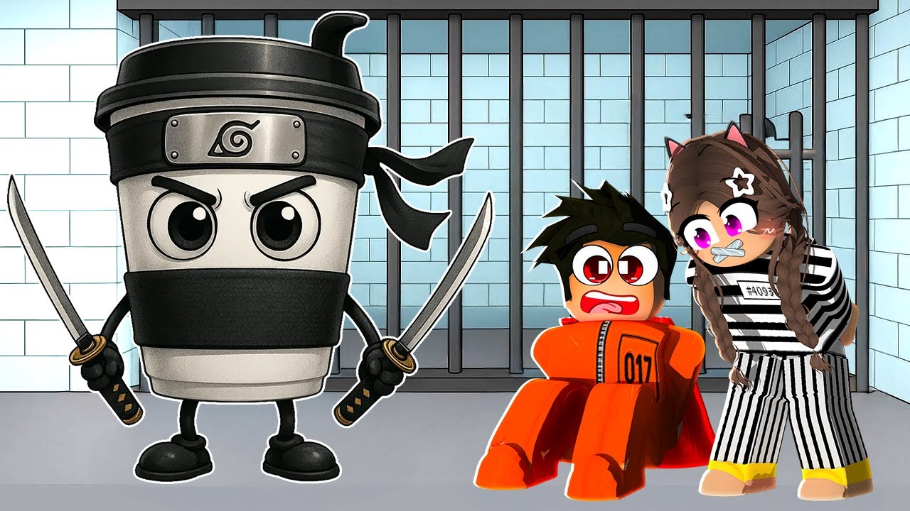 Cappuccino Assassino Hapishanesinden Kaçtım !! - Roblox