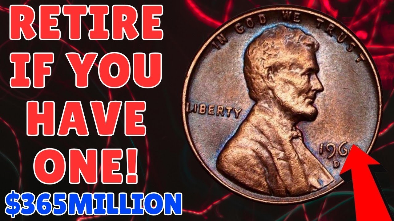 LOOK FOR THIS SUPER RARE 1960 D LINCOLN PENNY COINS - RARE PENNY WORTH FORTUNE!