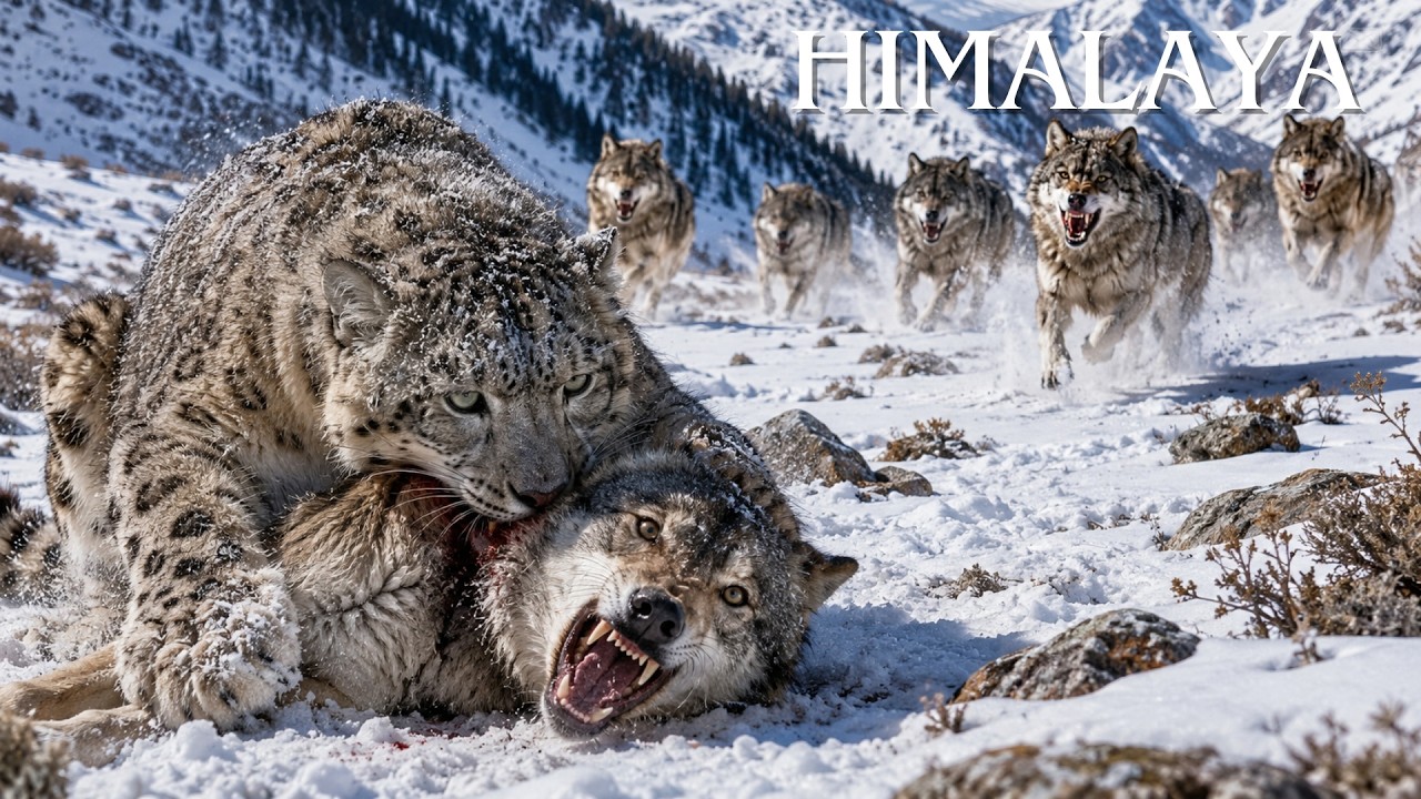 DZIKIE HIMALAJE | Drapieżniki, kt&oacute;re dominują w Himalajach | Film dokumentalny o zwierzętach