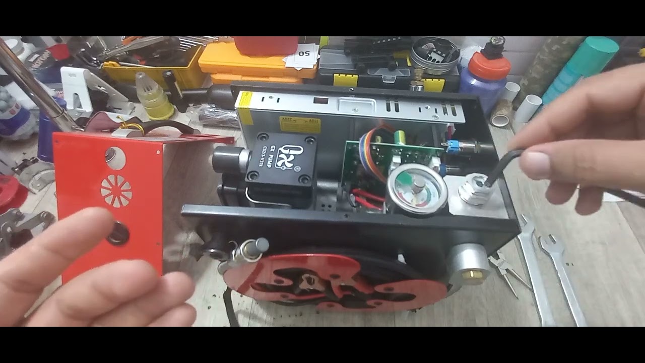 طريقة ضبط ومعايرة ريقوليتر كمبروسر GX PUMP
