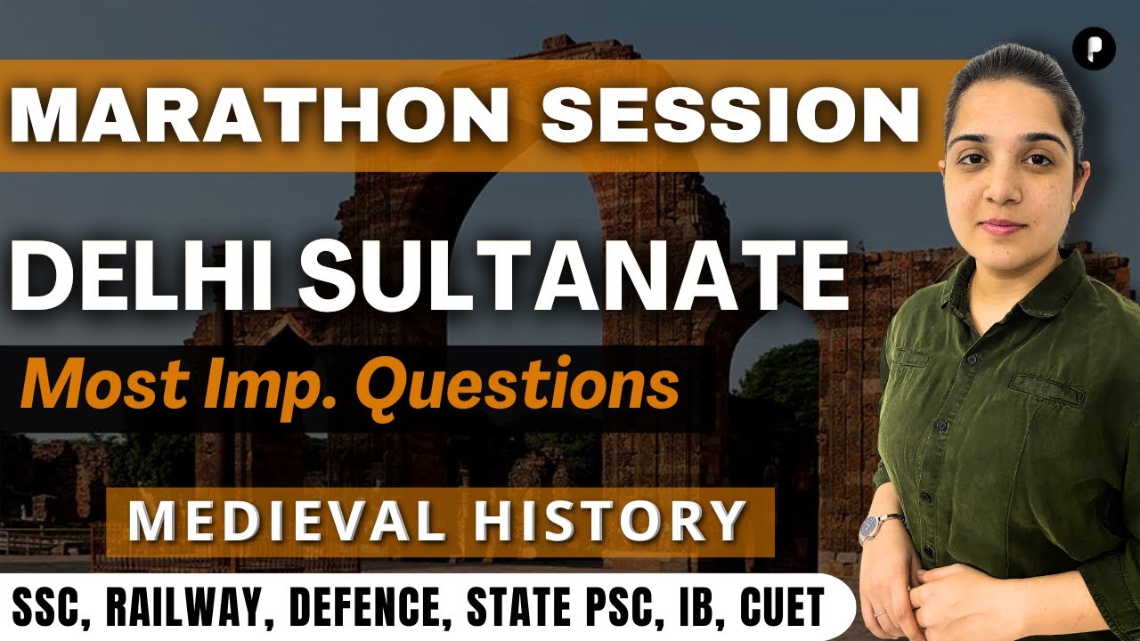 Medieval History Marathon Class with 100 MCQs | Medieval History MCQs for All Exams