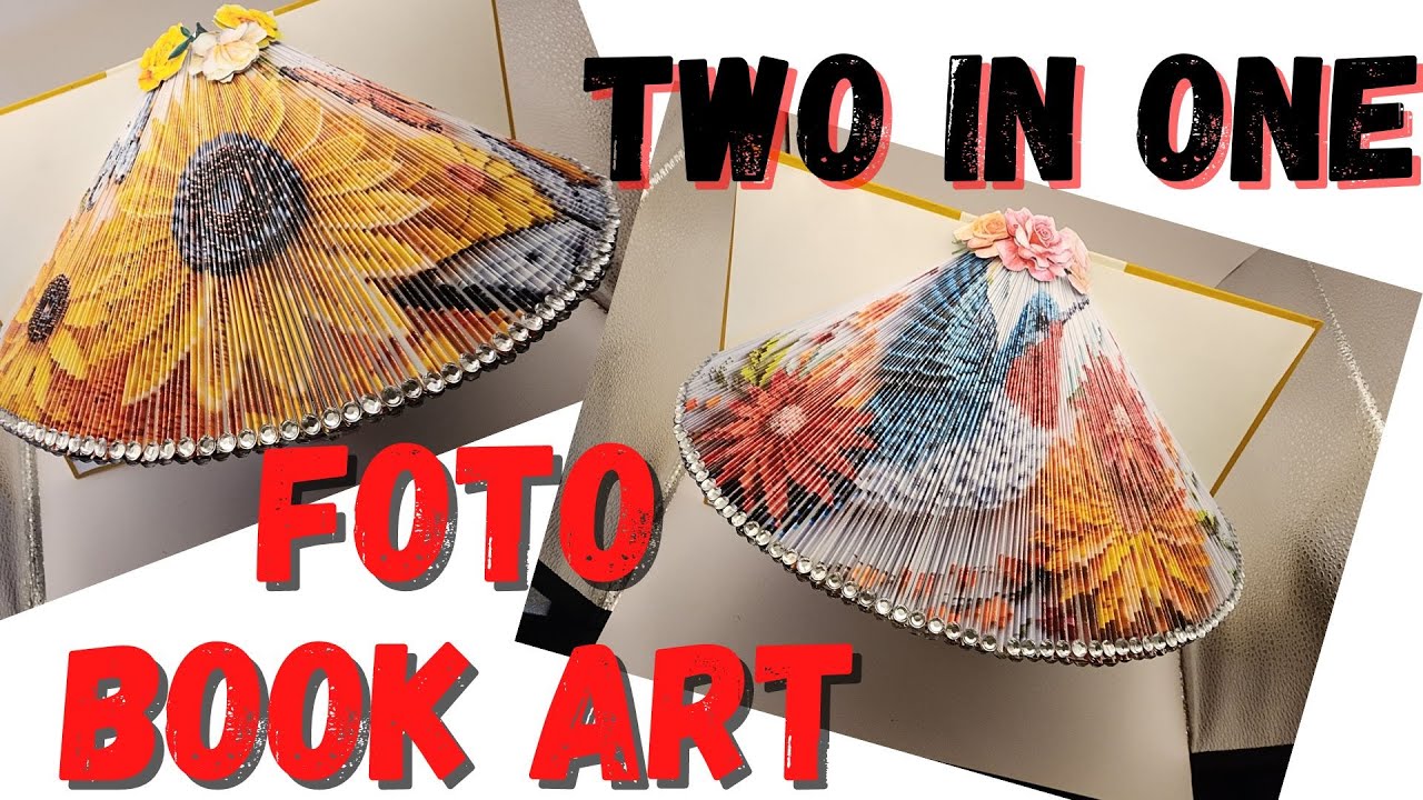 Fore Edge Foto Book Art - Two in One Photo Strip Book Art