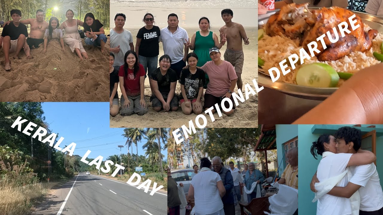 KERALA VLOG - 3 | EMOTIONAL DEPARTURE | HAPPY VACATION WITH FAMILY | @tsengo vlogs 🔥