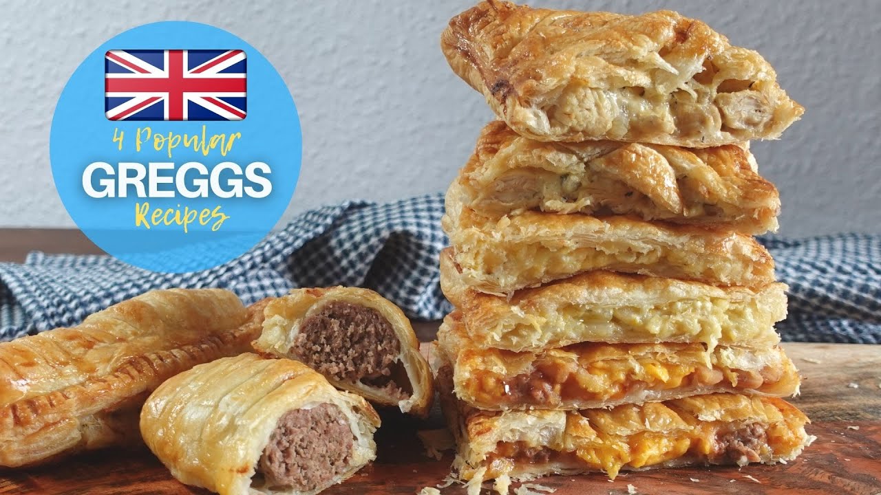 How to simply make 4 of Greggs popular pasty recipes