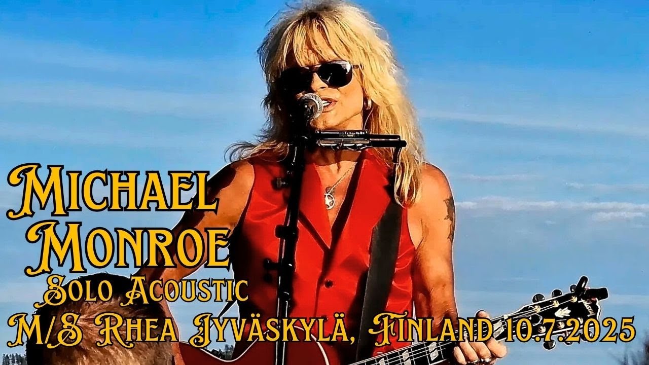 ☆ Michael Monroe - A Day Late A Dollar Short @ M/S Rhea Jyväskylä, Finland 10.7.2025 ☆