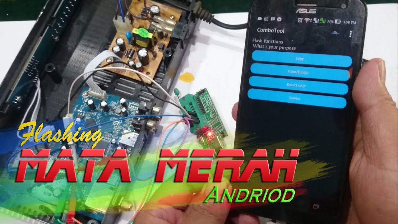 Flashing Mata Merah/Mati Suri dengan Android tanpa Cabut IC