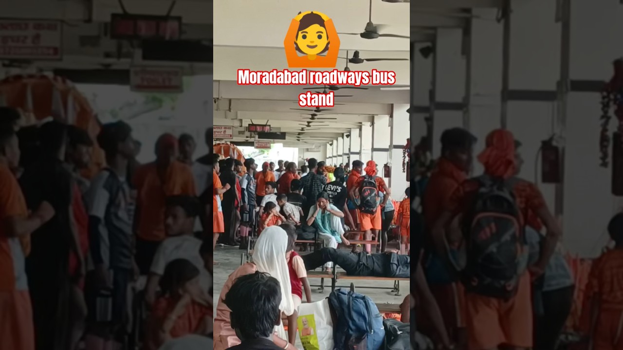 Moradabad roadways bus stand ❤️❤️🙆🙆