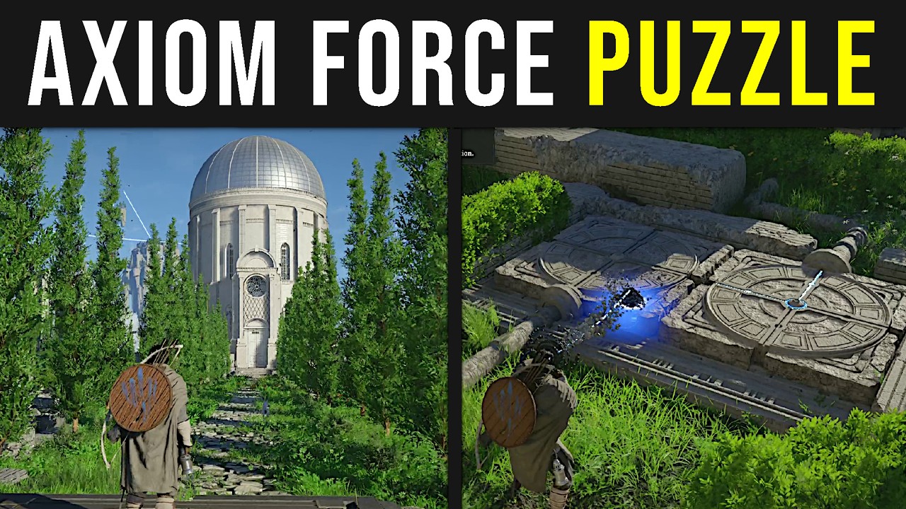 Crimson Desert - How To Get Into The Building (Axiom Force Puzzle Guide)