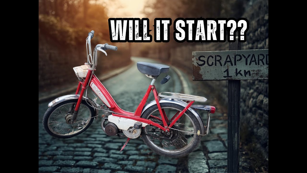 Will My 1975 Mobylette Moped Start After Being Stood For Years??