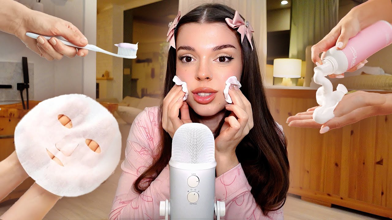 Je me prépare pour aller me coucher (ASMR)