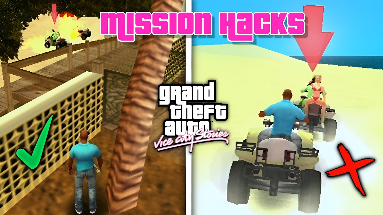 Лайфхаки для миссий GTA Vice City Stories, о которых вы не знали