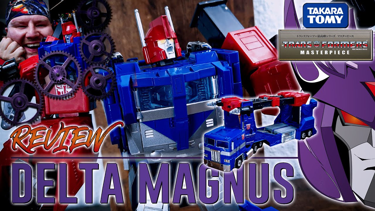 Transformers Masterpiece Delta Magnus Review | Diaclone | The Nerd Crate Too