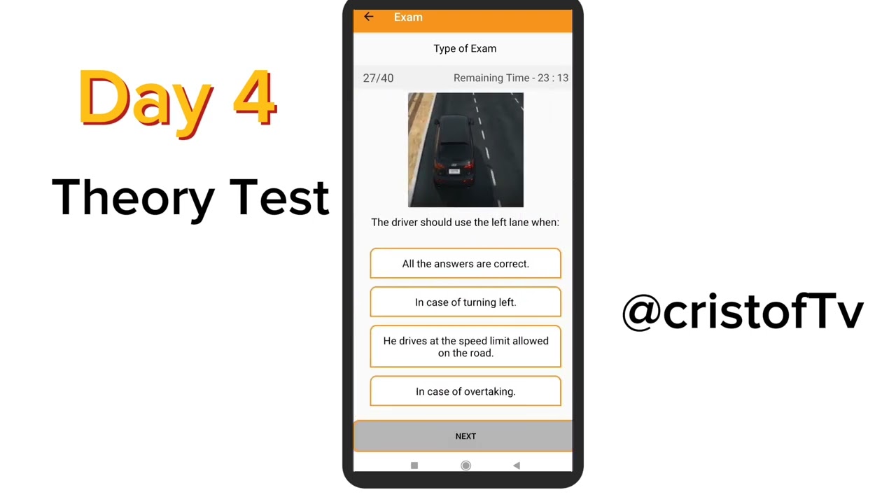 UPDATED 40 QUETIONS Signal | Theory | Computer Test with correct answers for Driving License Qatar