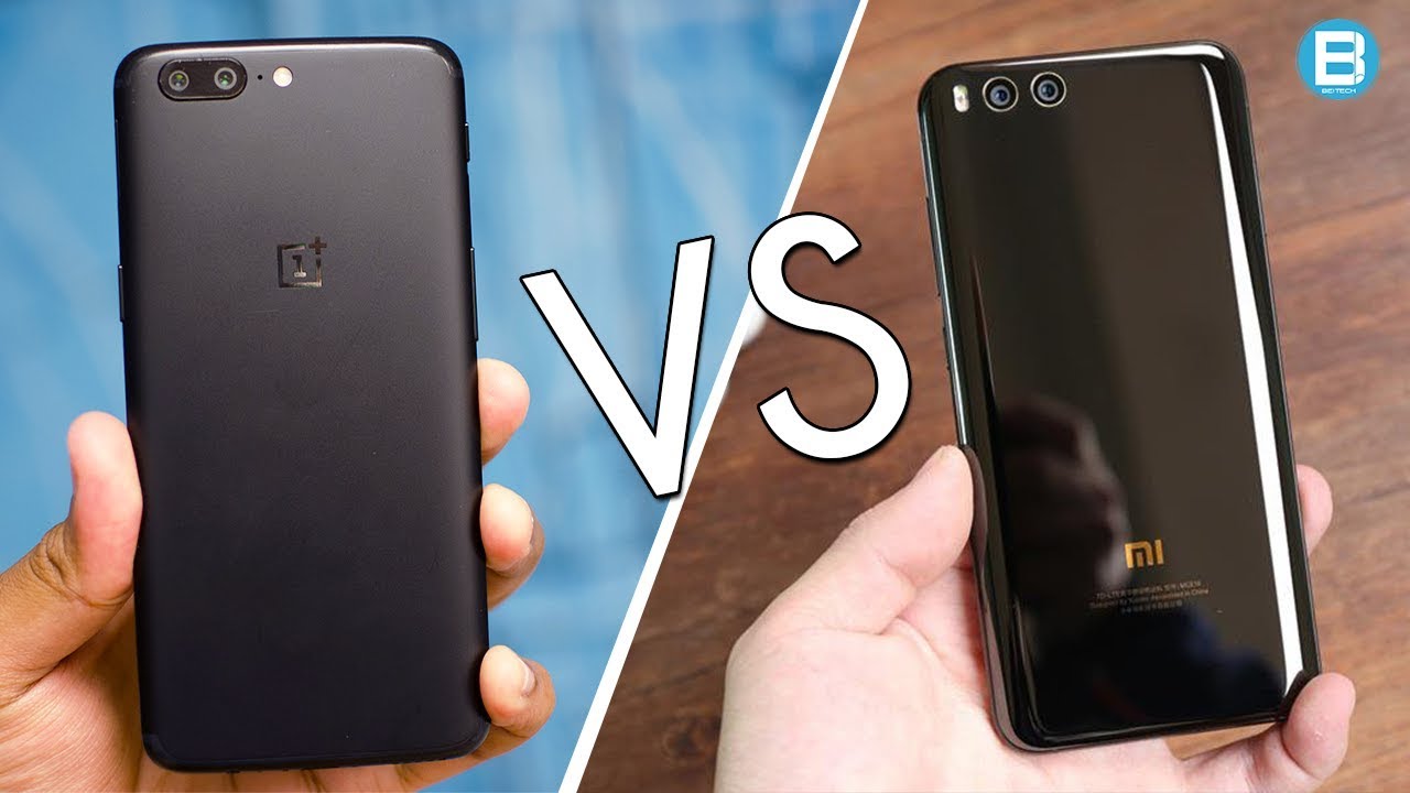 ONEPLUS 5 vs XIAOMI MI6! BRIGA de GIGANTES! Qual o MELHOR para VOCÊ?