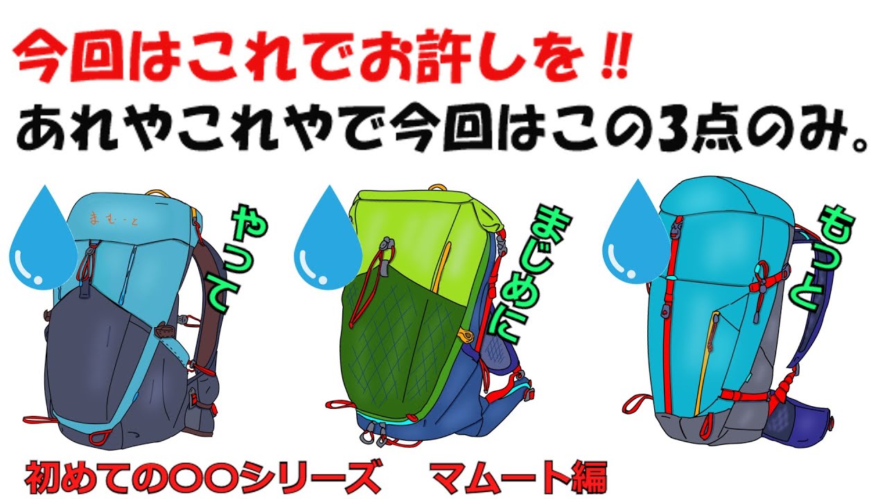 【初めての○○シリーズ　マムート編】