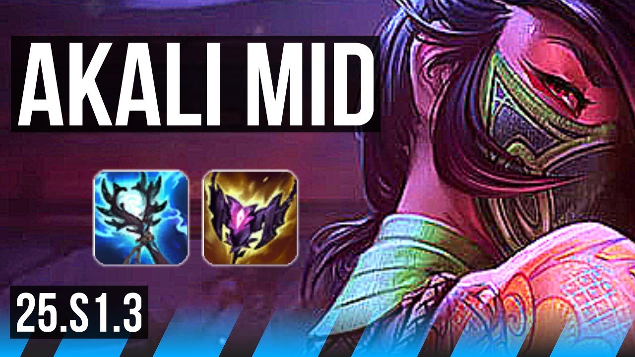 AKALI vs LUX (MID) | KR Diamond | 25.S1.3