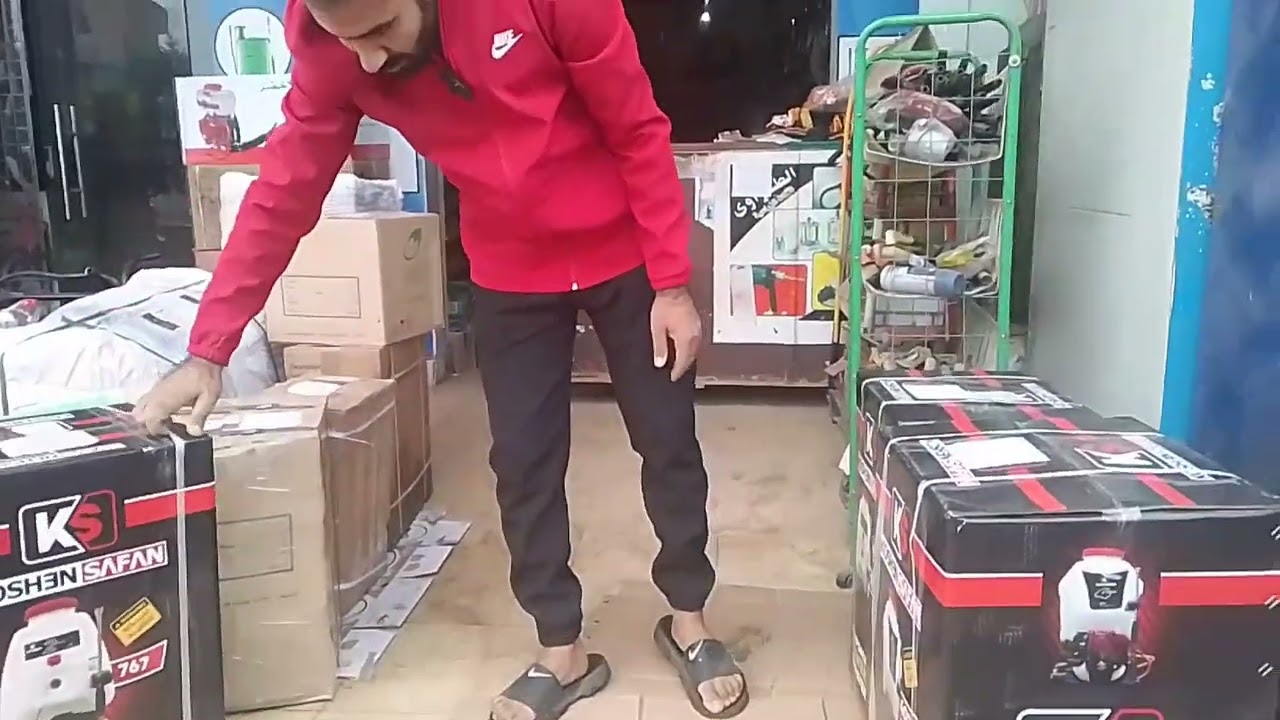 مواتير سفاريلا ومواتير طلمبة وموازين من فعليات الشحن لجميع المحافظات
