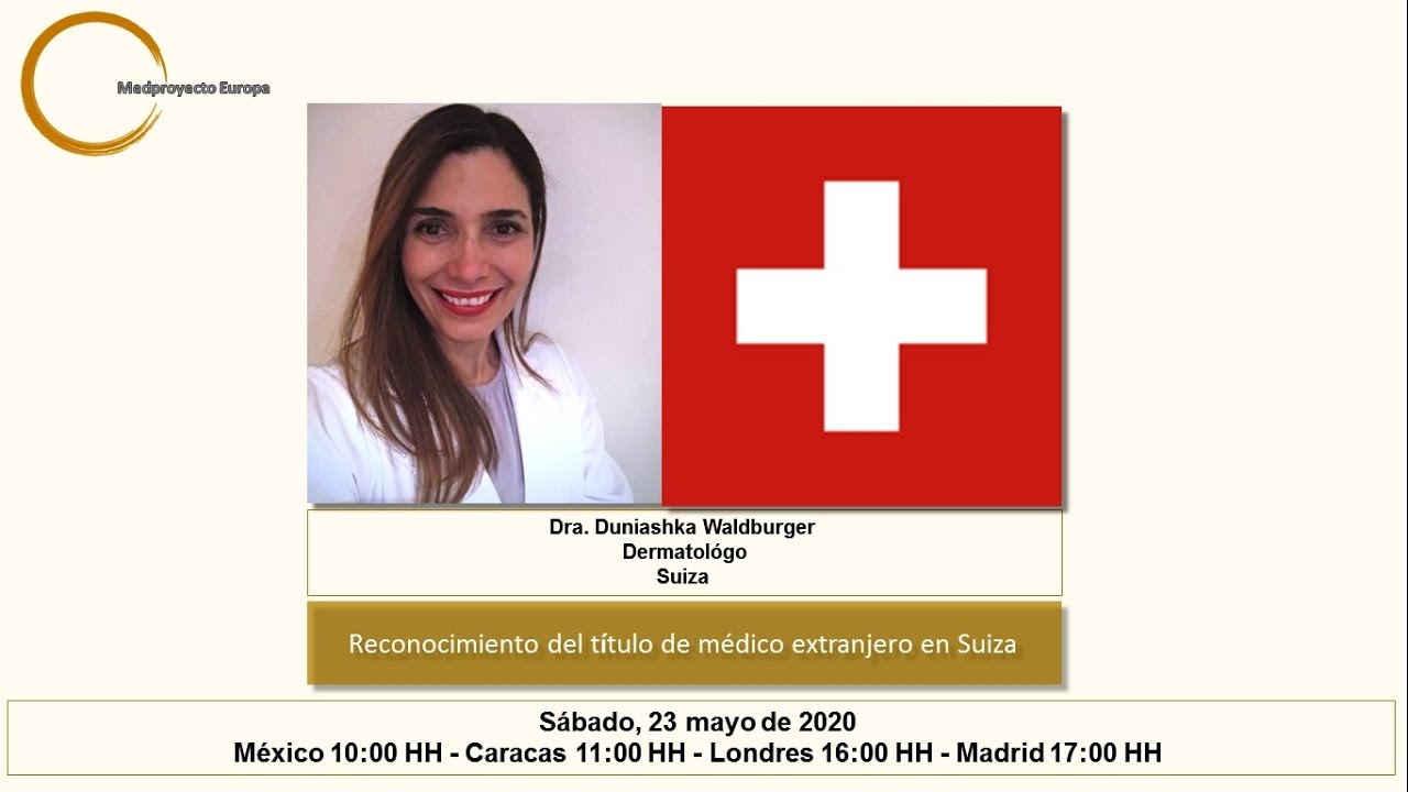 Reconocimiento del título de médico en Suiza