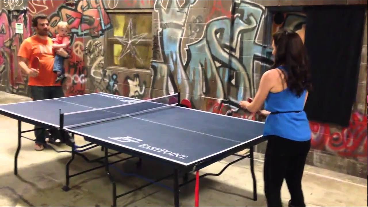 Lost Girl - Ping Pong match: Anna vs Seth (with Sam)