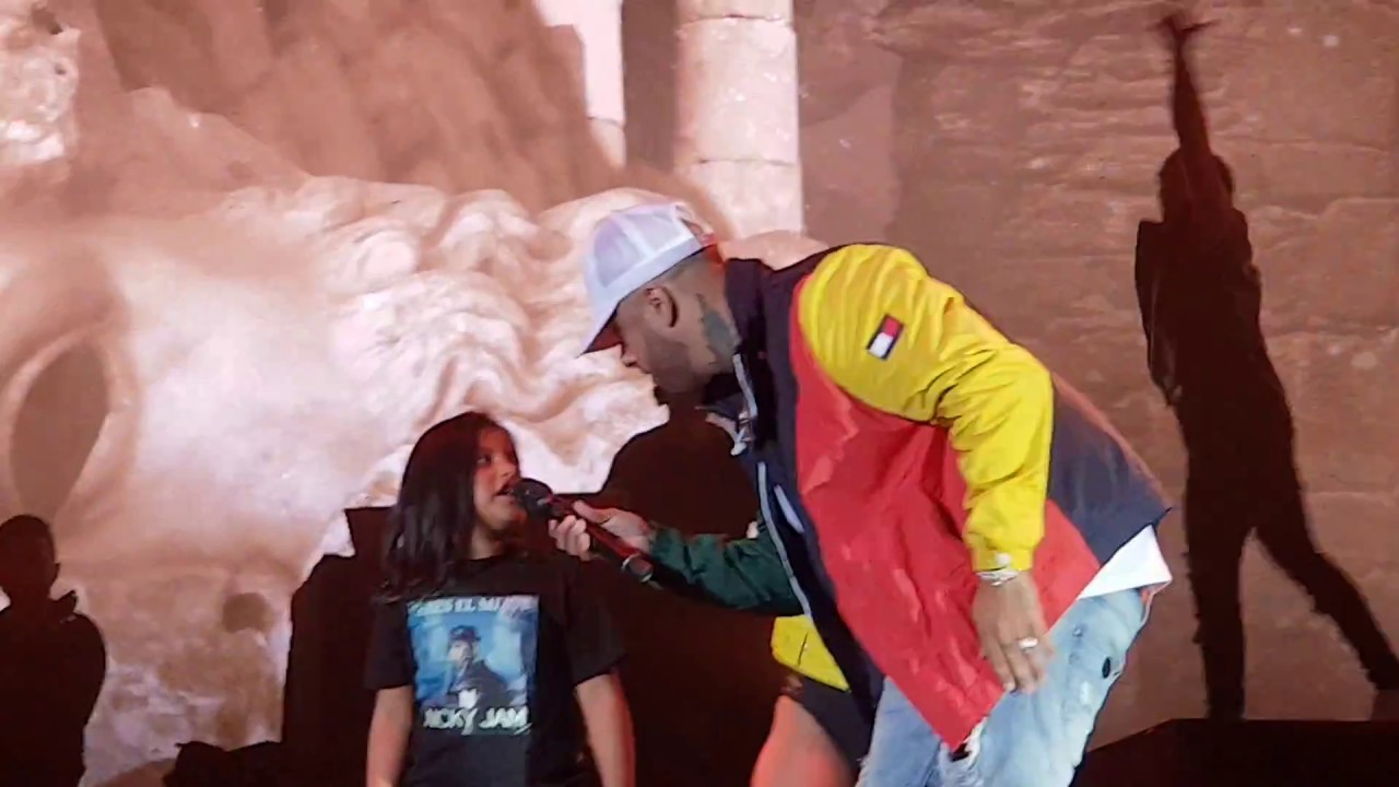Nicky Jam Live in Concert Madrid May 2018 'Si Tú la Ves'
