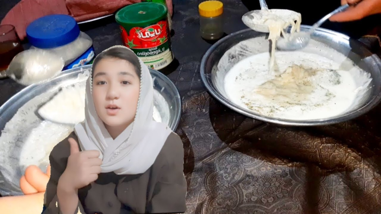 یک غذای مختلف برای افطاری| آش کشکاو با دست پخت هادیه🫰