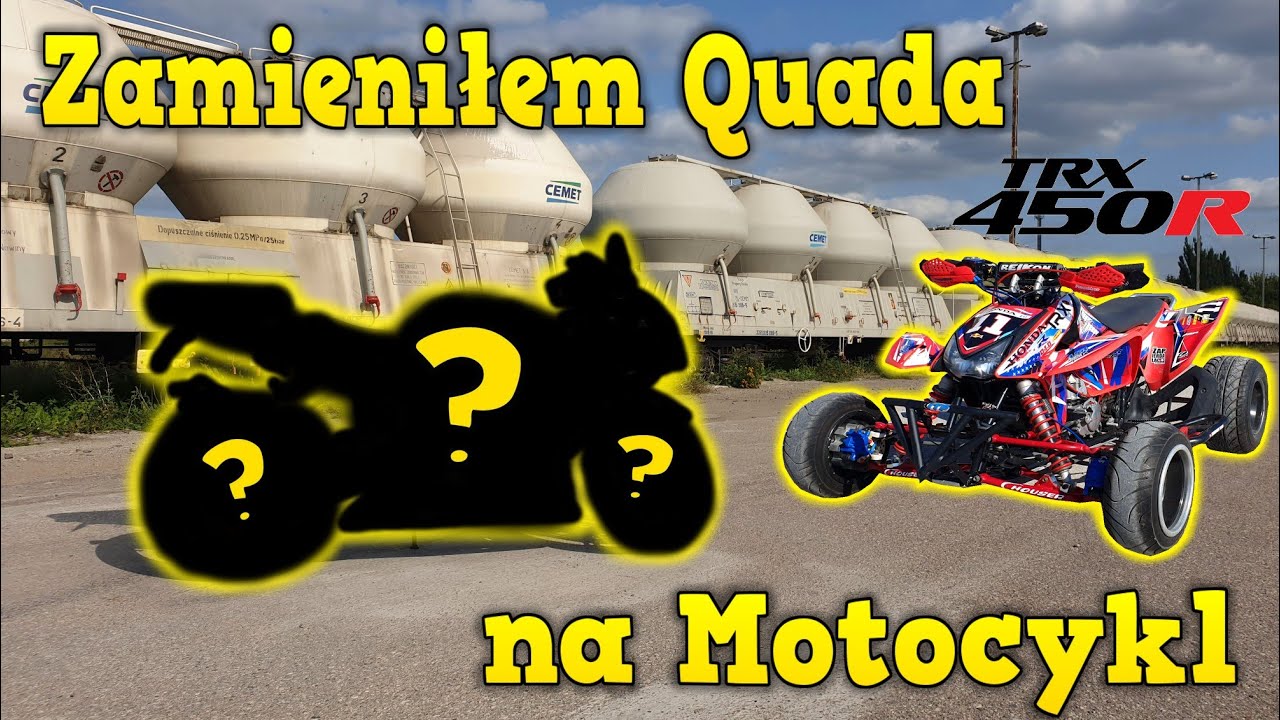 Zamieniłem Quada na Motocykl || Born2RiDE | HondaTRX450R | Suzuki GSX-R600 Alstare