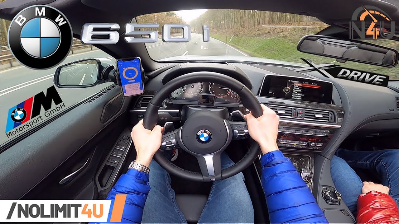 BMW 650i xDrive (449 HP) TURBOCHARGED V8 POV/REVIEW by NoLimit4U