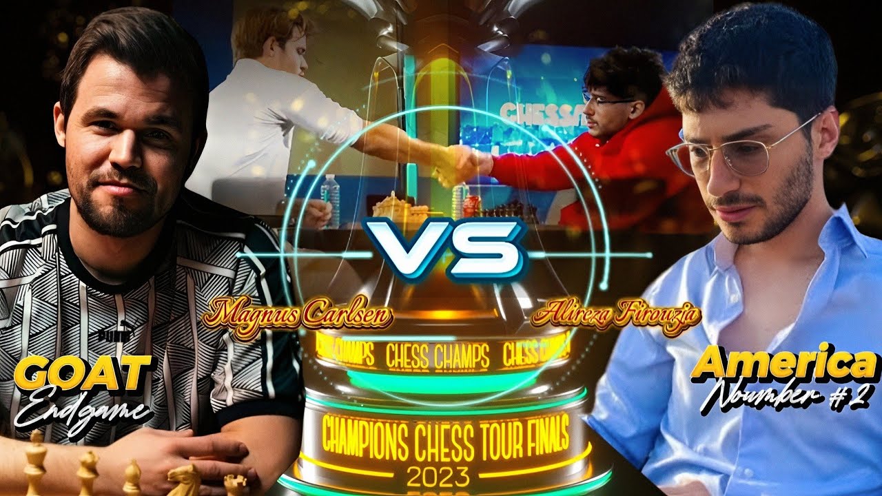 Magnus Carlsen VS Alireza Firouzja || Champions Chess Tour Finals 2023, RRS, R7 Game Armageddon