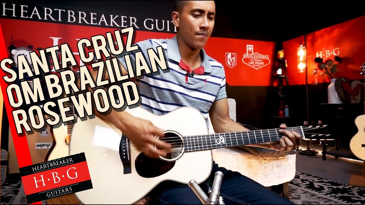 Santa Cruz OM Brazilian Rosewood