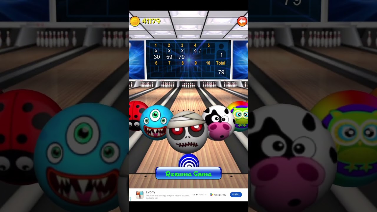 Play Action bowling 1 ( play 5 games ) part 3