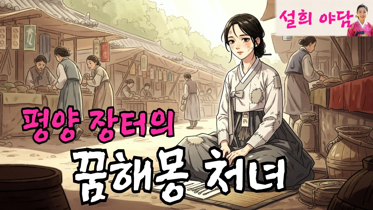 조선시대 평양장터에서 꿈을 풀어주는 해몽처녀 / 야담 / 설화 / 옛날이야기