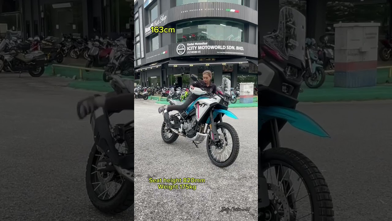 #New #CFMOTO #450MT #IcityMotoworld #SeatHeight