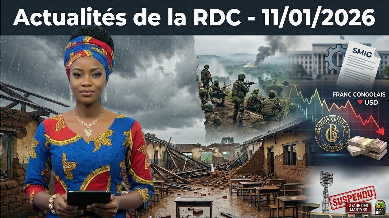 INSIDE NEWS RDC | 11/01/2026 | ÉCOLES EN RUINES ET TSHISEKEDI ET LA DIPLOMATIE DE L'OMBRE