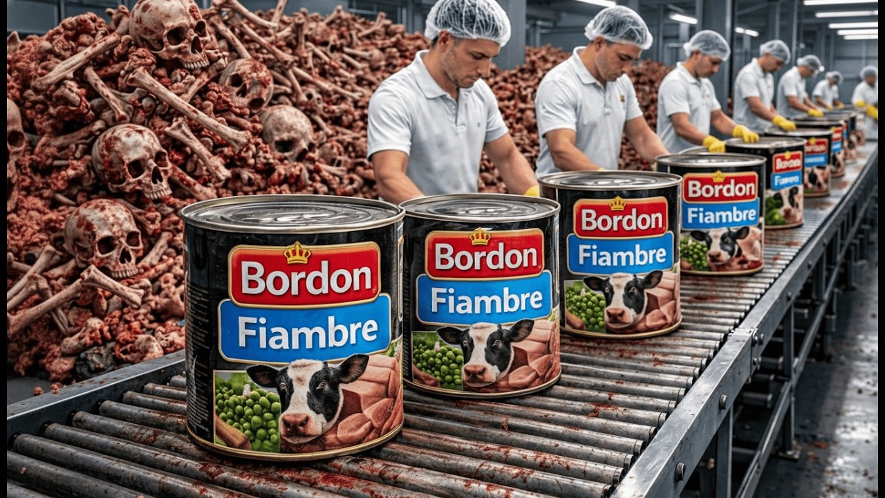 Por Dentro da Fábrica de Carne Enlatada: Como Carne Bovina Vira Milhões de Latas (Processo Completo)