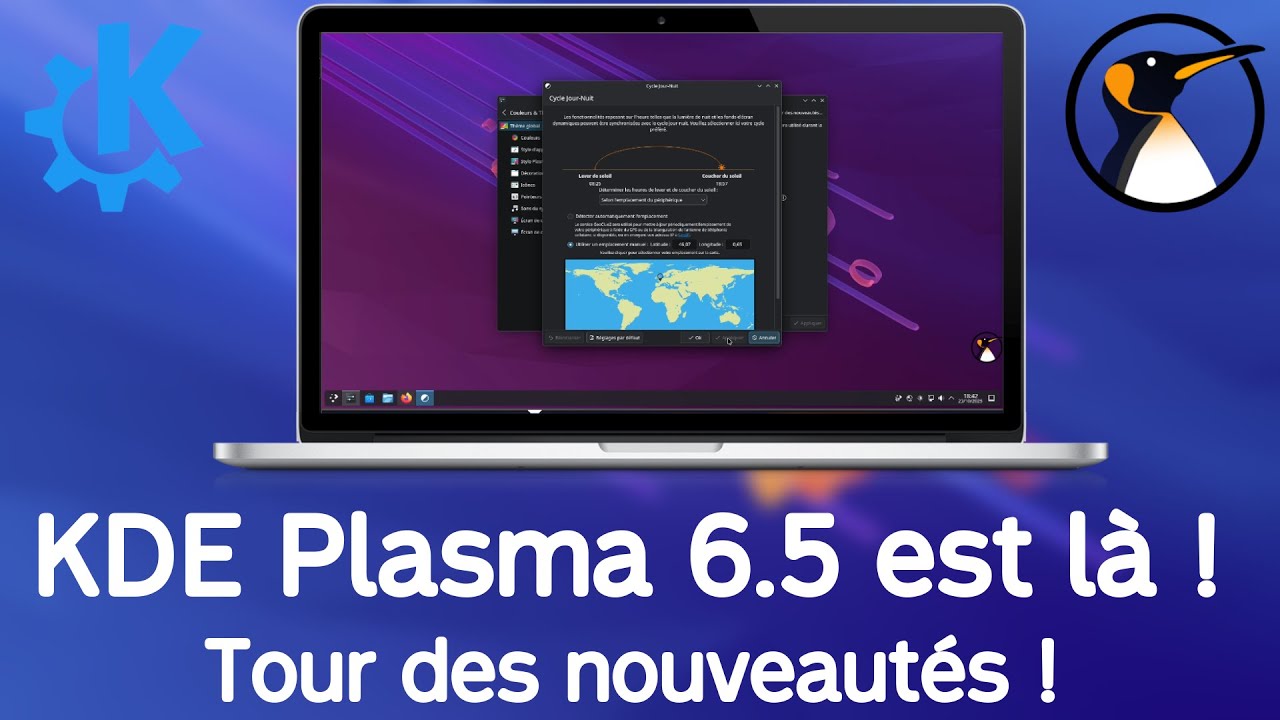 KDE Plasma 6.5 est là ! Tour des nouveautés !