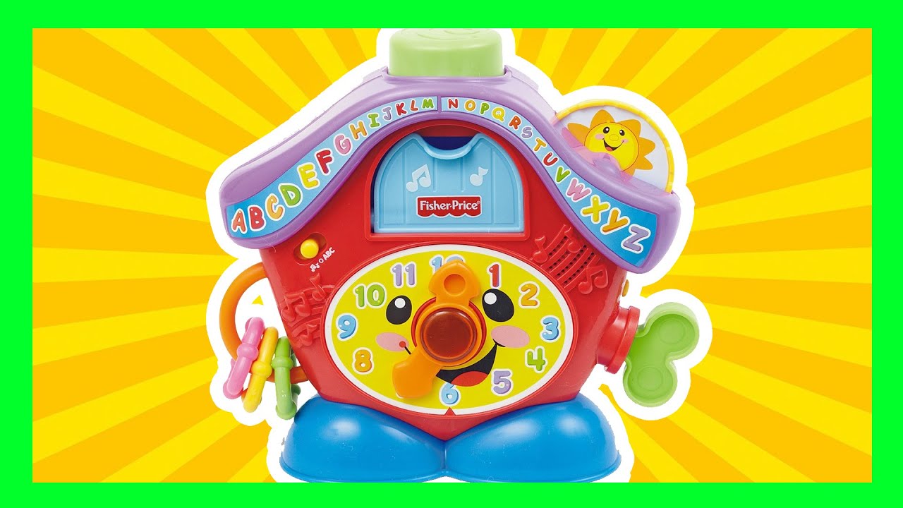Fisher Price Laugh And Learn Peek A Boo Clock Youtube Baby Video