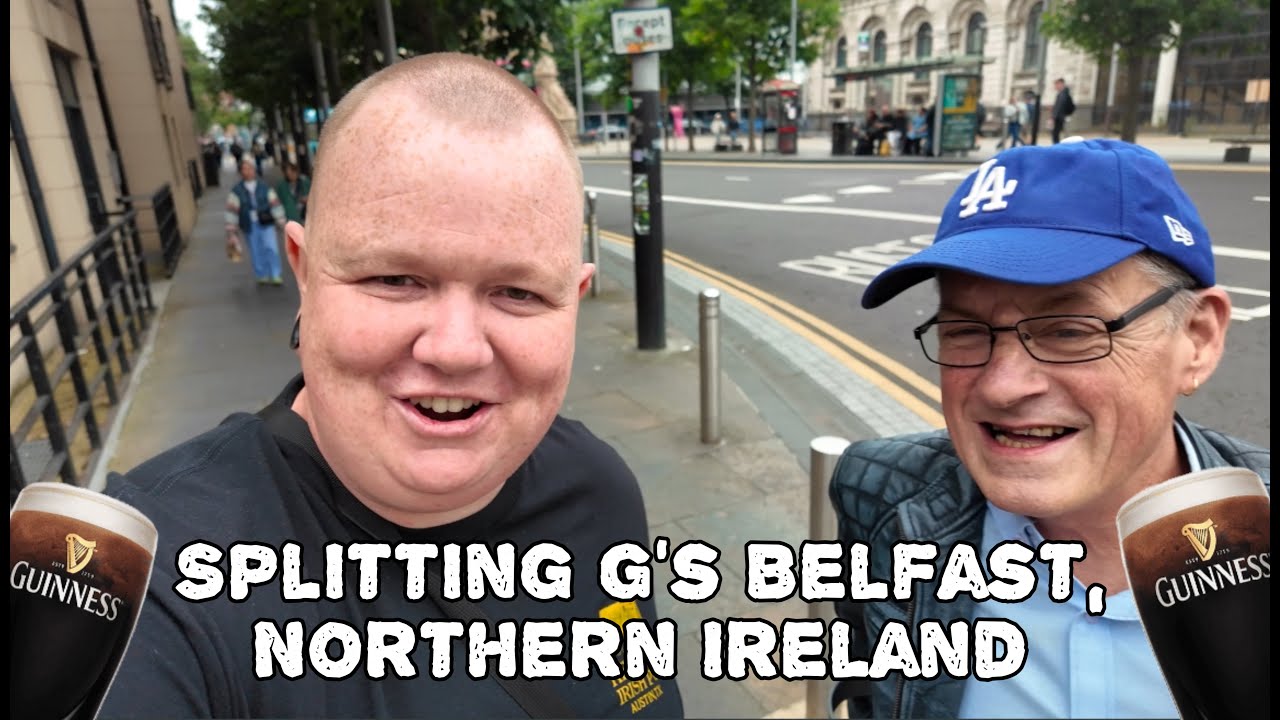 Guinness Pub Crawl Belfast, Northern Ireland with Stumpy